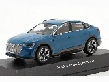 AUDI E-TRON SPORTBACK 2020 ANTIGUA BLUE 1-43 SCALE CODE 4300103